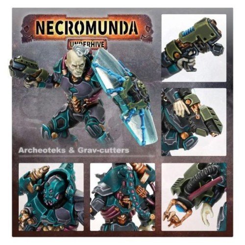 Necromunda Набор миниатюр NECROMUNDA: VAN SAAR ARCHEOTEKS AND GRAV-CUTTERS