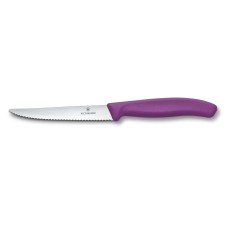 Ніж для стейка та піци Victorinox Swiss Classic 11см хвил фіол 6.7235.C1