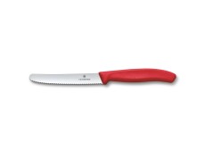 Ніж для томатів Victorinox Swiss Classic 11см хвил черв 6.7831.C1