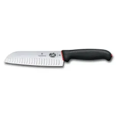 Ніж Сантоку Victorinox Dual Grip 17см чорн 5.2523.17D