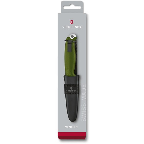 Ножи и мультитулы Victorinox Швейцарский нож с фиксированным лезвием Victorinox VENTURE 3.0902.4