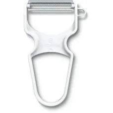 Овочечистка Victorinox Rapid двосторон. зубч. лезо біла 6.0933