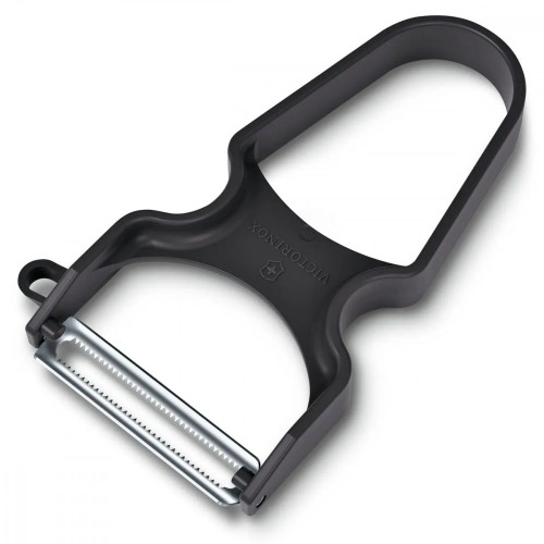 Кухонне приладдя Овочечистка Victorinox Rapid двосторон. зубч. лезо Чорна 6.0933.3