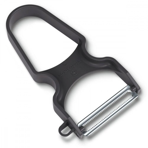 Кухонне приладдя Овочечистка Victorinox Rapid двосторон. зубч. лезо Чорна 6.0933.3