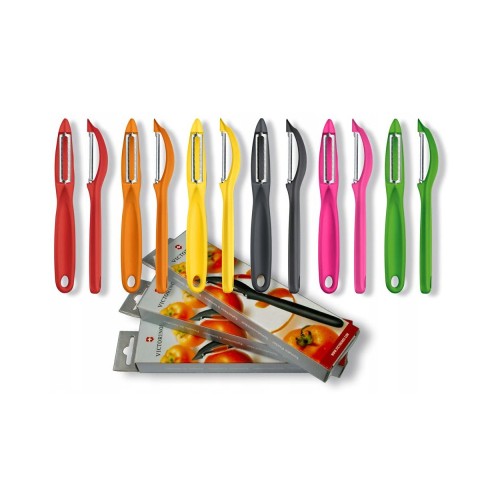 Кухонные принадлежности Овощечистка универсальная (оранжевая) Victorinox 7.6075.9