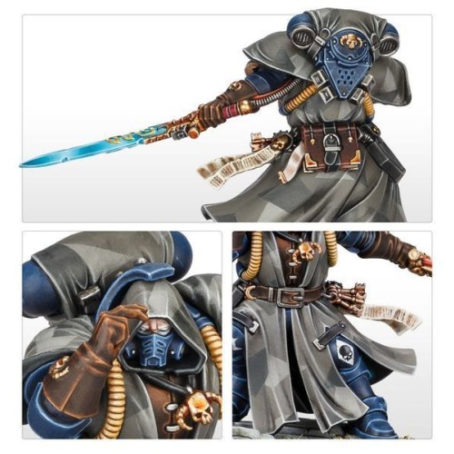 Space Marines Миниатюра WARHAMMER 40000: SPACE MARINES - PRIMARIS LIBRARIAN IN PHOBOS ARMOUR