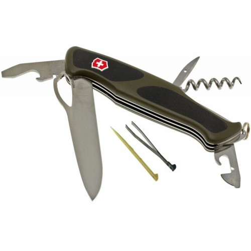 Ножі та мультитули Victorinox Складаний ніж Victorinox RANGER 61 M GRIP 0.9553.MC4