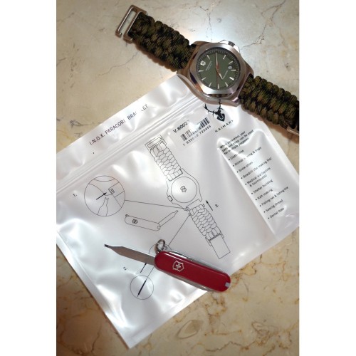 Різне Ремінець INOX паракорд + ніж Victorinox V.60023 Різне Ремінець INOX паракорд + ніж Victorinox V.60023