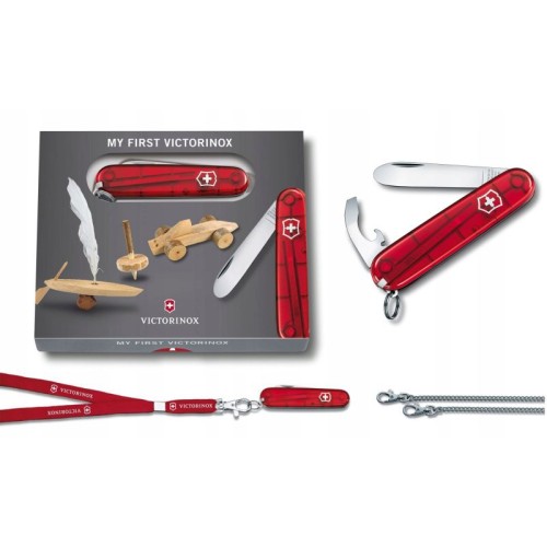 Складные ножи Детский складной нож 84мм Victorinox MY FIRST 0.2373.T