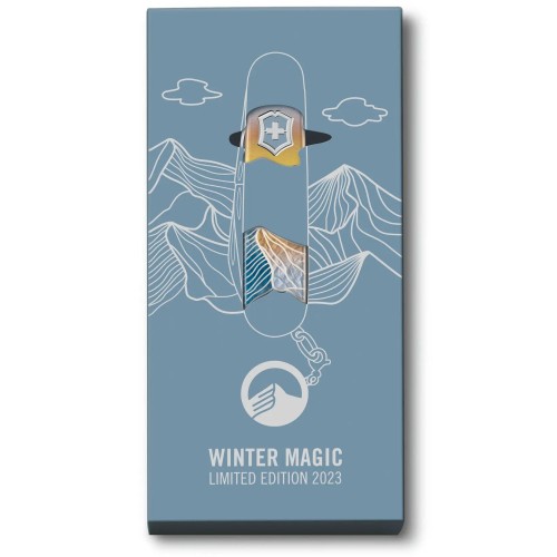 Ножі та мультитули Victorinox Складаний ніж Victorinox CADET Winter Magic LE 2023 0.2601.22E1