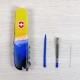 Ножі та мультитули Victorinox Складаний ніж Victorinox CAMPER UKRAINE Гірський пейзаж 1.3613.7.T3190pw