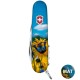 Ножі та мультитули Victorinox Складаний ніж Victorinox CAMPER UKRAINE Соняшники та метелик 1.3613.7.T3200pw