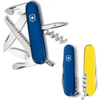 Швейцарский складной нож Victorinox CAMPER UKRAINE 1.3613.2.8