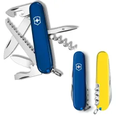 Складаний ніж Victorinox CAMPER UKRAINE синьо-жовтий 1.3613.2.8