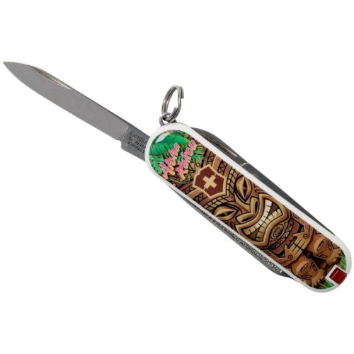 Ножі та мультитули Victorinox Складаний ніж Victorinox Classic LE Aloha Kakou 0.6223.L1809