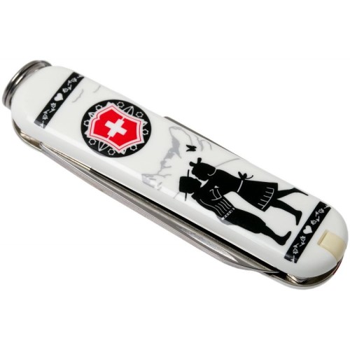 Ножі та мультитули Victorinox Складаний ніж Victorinox Classic LE Alps Love 0.6223.L1801