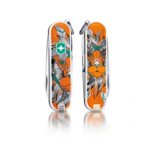 Ножи и мультитулы Victorinox Складаний ніж Victorinox Classic LE Lion King 0.6223.L1501