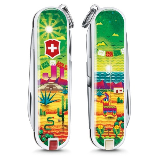 Ножі та мультитули Victorinox Складаний ніж Victorinox Classic LE Mexican Sunset 0.6223.L1807