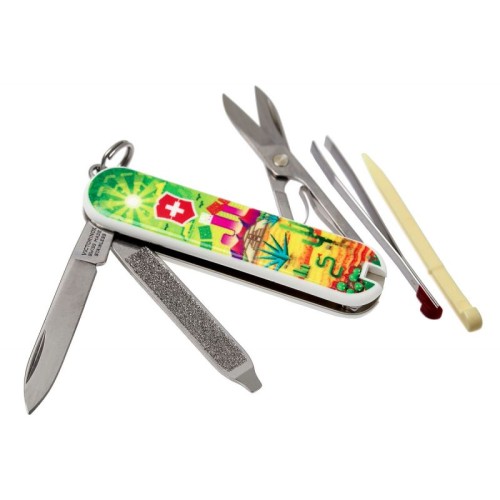 Ножі та мультитули Victorinox Складаний ніж Victorinox Classic LE Mexican Sunset 0.6223.L1807