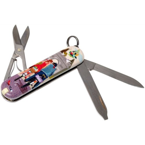 Ножі та мультитули Victorinox Складаний ніж Victorinox Classic LE The City of Love 0.6223.L1810