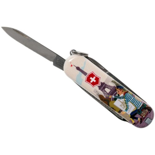Ножі та мультитули Victorinox Складаний ніж Victorinox Classic LE The City of Love 0.6223.L1810