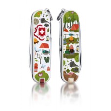 Складаний ніж Victorinox Classic Nature Adventure 0.6223.L1505
