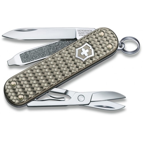 Ножи и мультитулы Victorinox Швейцарский складной нож 58мм Victorinox CLASSIC SD Precious Alox 0.6221.4031G