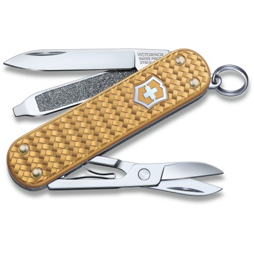 Ножи и мультитулы Victorinox Швейцарский складной нож 58мм Victorinox CLASSIC SD Precious Alox 0.6221.408G