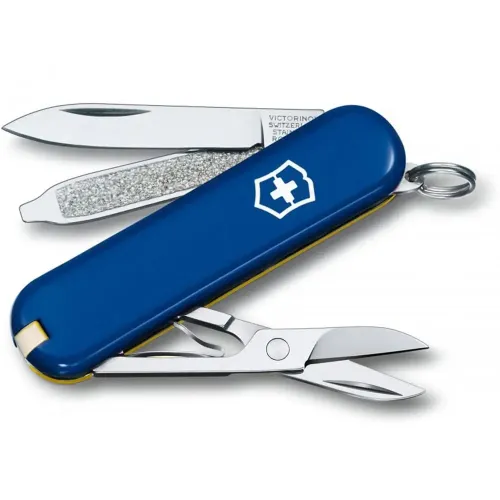 Ножі та мультитули Victorinox Складаний ніж Victorinox CLASSIC SD UKRAINE синьо-жовтий 0.6223.2.8