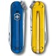 Ножі та мультитули Victorinox Складаний ніж Victorinox CLASSIC SD UKRAINE синьо-жовтий 0.6223.T2G.T81