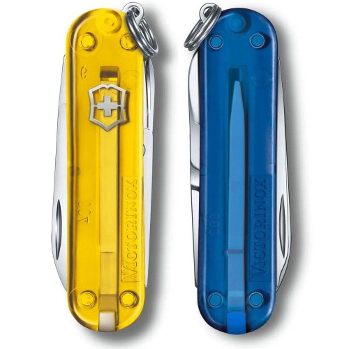 Ножі та мультитули Victorinox Складаний ніж Victorinox CLASSIC SD UKRAINE жовто-синій 0.6223.T81G.T2