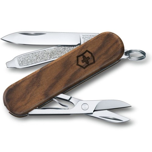 Ножи и мультитулы Victorinox Швейцарский складной нож 58мм Victorinox CLASSIC SD WOOD 0.6221.63