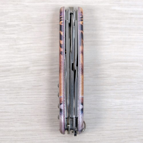 Ножи и мультитулы Victorinox Швейцарский складной нож 91мм Victorinox CLIMBER ANIMAL 1.3703.F1030pw