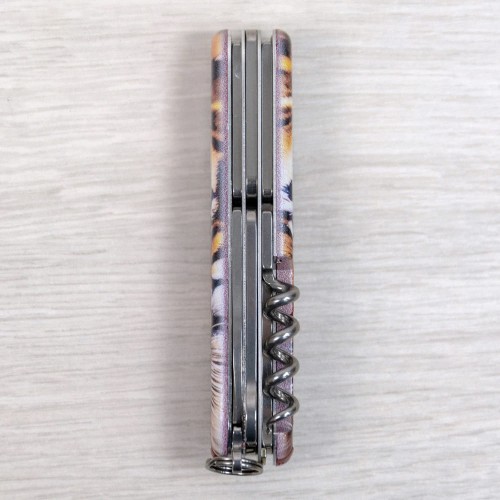 Ножи и мультитулы Victorinox Швейцарский складной нож 91мм Victorinox CLIMBER ANIMAL 1.3703.F1030pw