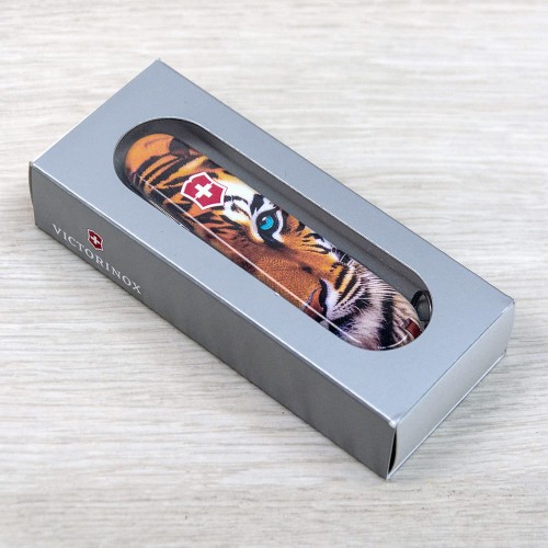 Ножи и мультитулы Victorinox Швейцарский складной нож 91мм Victorinox CLIMBER ANIMAL 1.3703.F1030pw