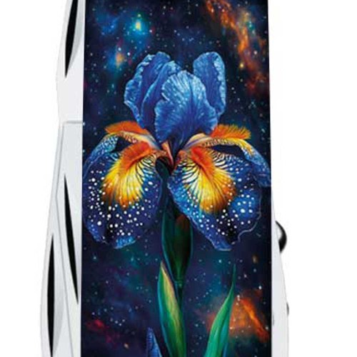 Ножи и мультитулы Victorinox Швейцарский складной нож 91мм Victorinox CLIMBER DESIGN Магический цветок 1.3703.3.R2070pk