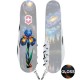 Ножи и мультитулы Victorinox Швейцарский складной нож 91мм Victorinox CLIMBER DESIGN Магический цветок 1.3703.3.R2070pk