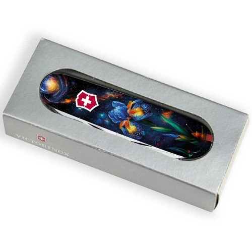 Ножи и мультитулы Victorinox Швейцарский складной нож 91мм Victorinox CLIMBER DESIGN Магический цветок 1.3703.3.R2070pk