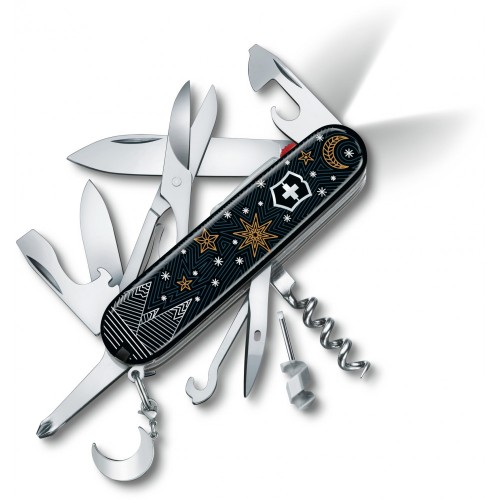 Ножи и мультитулы Victorinox Складаний ніж Victorinox Climber Lite Winter Magic Se 2021 1.7904.3E1