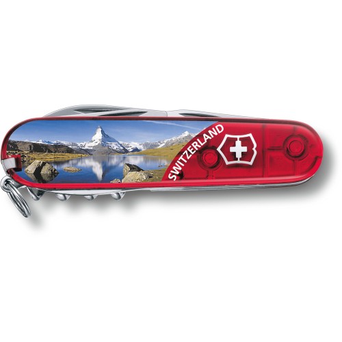 Ножи и мультитулы Victorinox Швейцарский складной нож 91 мм Victorinox CLIMBER Matterhorn 1.3703.TE2