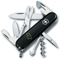 Швейцарский складной нож 91мм Victorinox CLIMBER UKRAINE 1.3703.3_T1290u