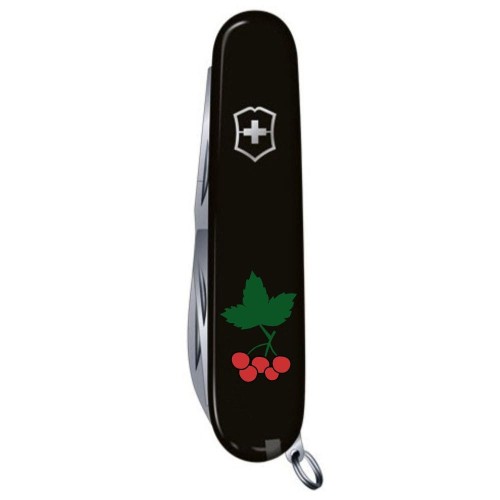 Ножи и мультитулы Victorinox Швейцарский складной нож 91мм Victorinox CLIMBER UKRAINE 1.3703.3_T1350u