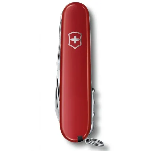 Ножі та мультитули Victorinox Складаний ніж Victorinox CLIMBER UKRAINE червоно-чорний 1.3703.1.3
