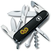 Складаний ніж Victorinox CLIMBER UKRAINE Соняшники 1.3703.3_T1340u