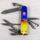 Ножи и мультитулы Victorinox Швейцарский складной нож 91мм Victorinox CLIMBER UKRAINE 1.3703.7.T3220pw