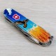 Ножи и мультитулы Victorinox Швейцарский складной нож 91мм Victorinox CLIMBER UKRAINE 1.3703.7.T3230pw