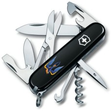 Швейцарский складной нож 91мм Victorinox CLIMBER UKRAINE 1.3703.3_T1230u