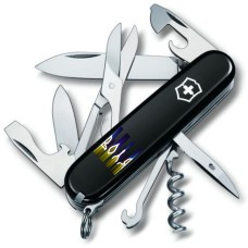 Складаний ніж Victorinox CLIMBER UKRAINE Воля 1.3703.3_T1260u