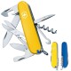 Ножи и мультитулы Victorinox Швейцарский складной нож Victorinox CLIMBER UKRAINE 1.3703.8.2