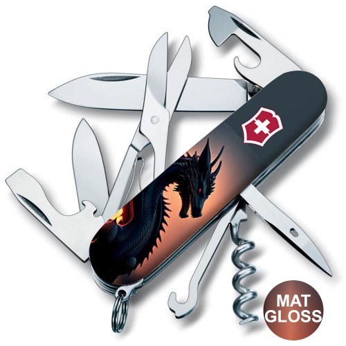 Ножи и мультитулы Victorinox Швейцарский складной нож Victorinox CLIMBER ZODIAC 1.3703.3.Z3270p